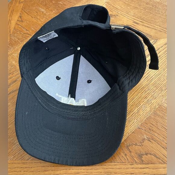 Hat Cap Adjustable CAT Embroidered Logo Black - Picture 5 of 6